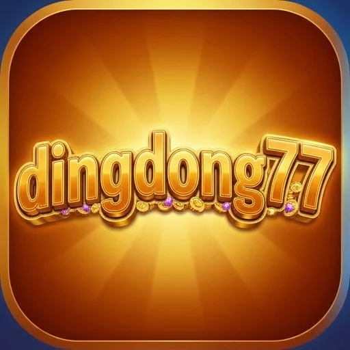 dingdong77 Logo - Resmi